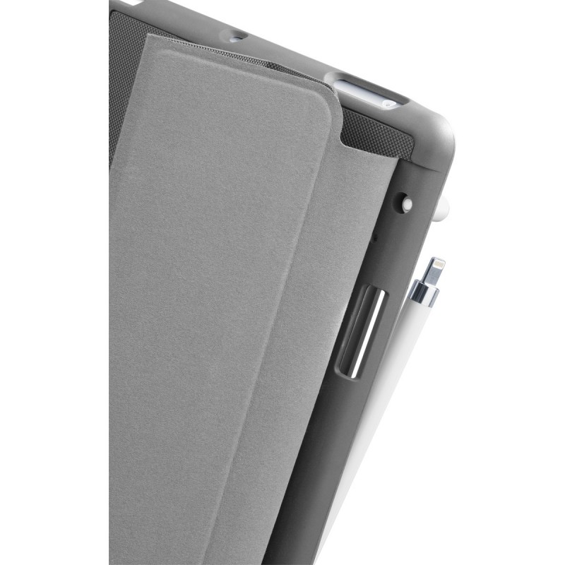 custodia ipad air IPAD 9.7" (2018) / IPAD 9.7" (2017) / IPAD AIR
 nero con porta apple pencil