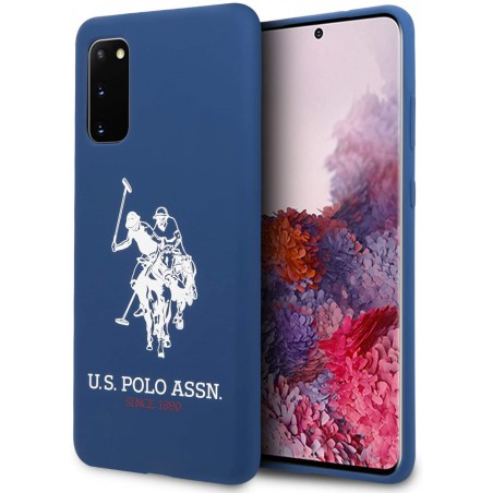 cover u.s. polo samsung s20 blu