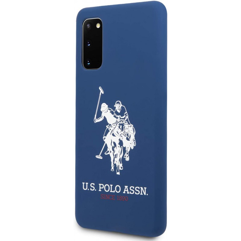 cover u.s. polo samsung s20 blu