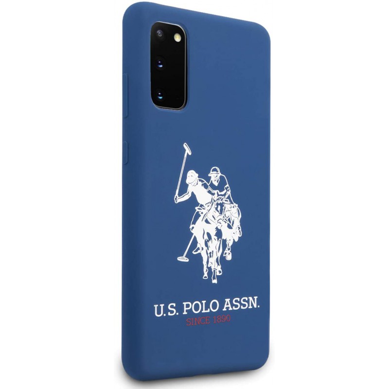 cover u.s. polo samsung s20 blu