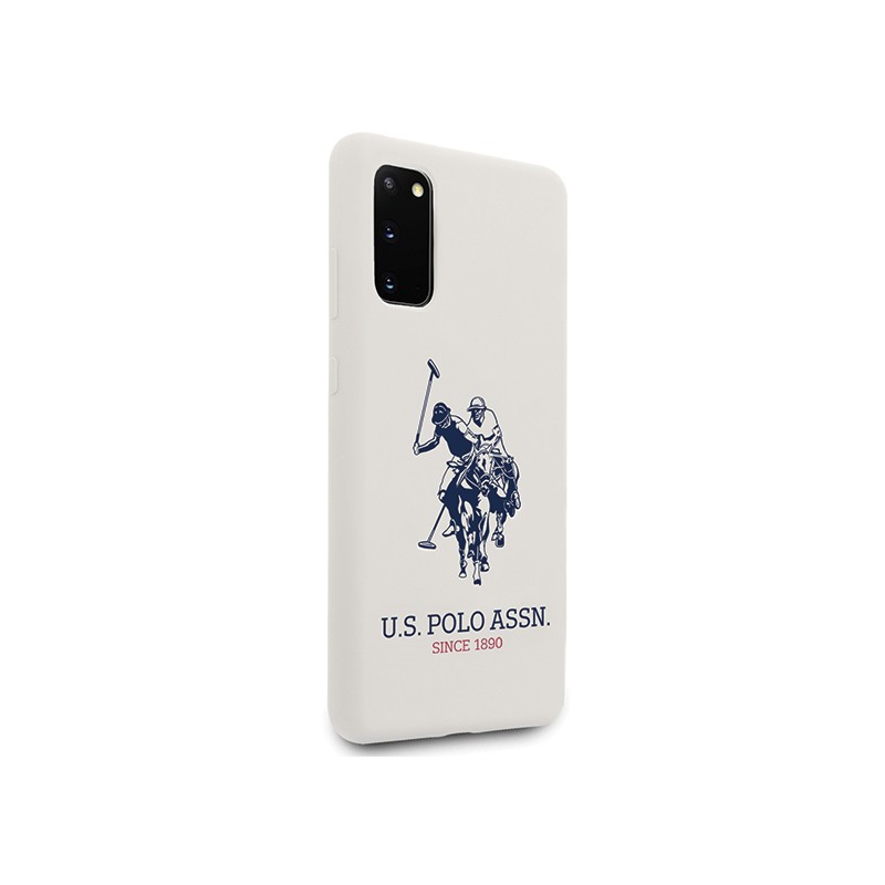 cover u.s. polo samsung s20 bianca