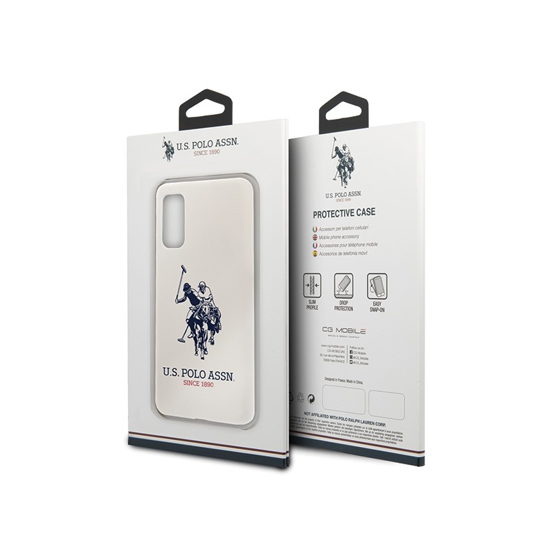 cover u.s. polo samsung s20 bianca