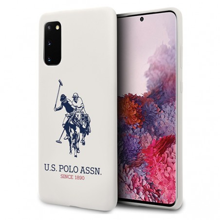 cover u.s. polo samsung s20 bianca