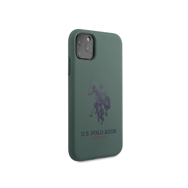 cover u.s. polo iphone 11 pro  green