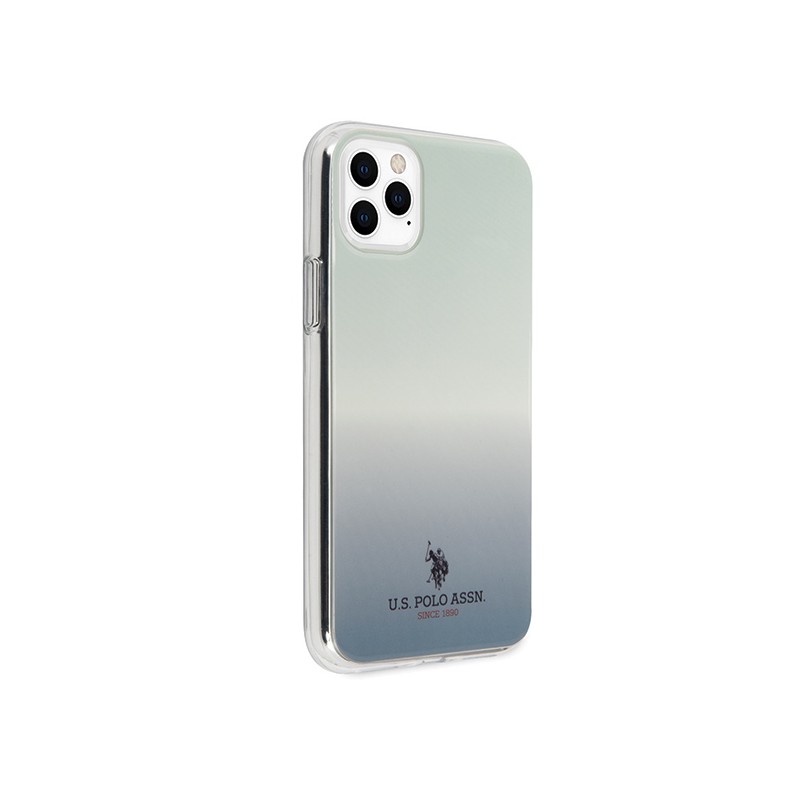 cover u.s. polo iphone 11 pro  sfumature blu
