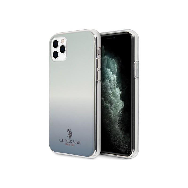 cover u.s. polo iphone 11 pro  sfumature blu