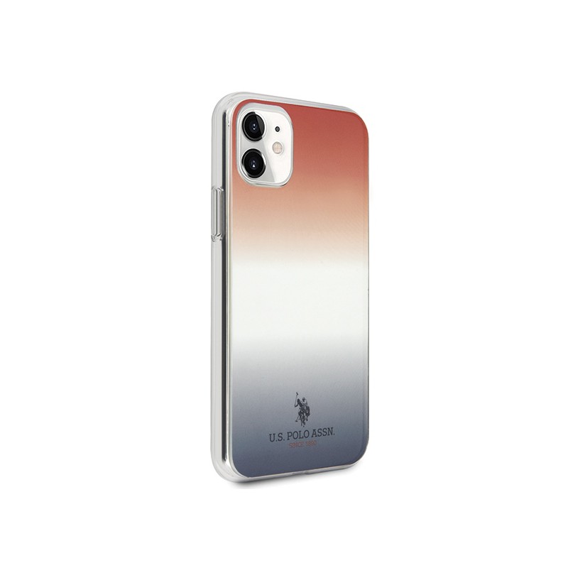 cover u.s. polo iphone 11  light red
