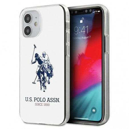 cover u.s. polo iphone 12 mini  bianca