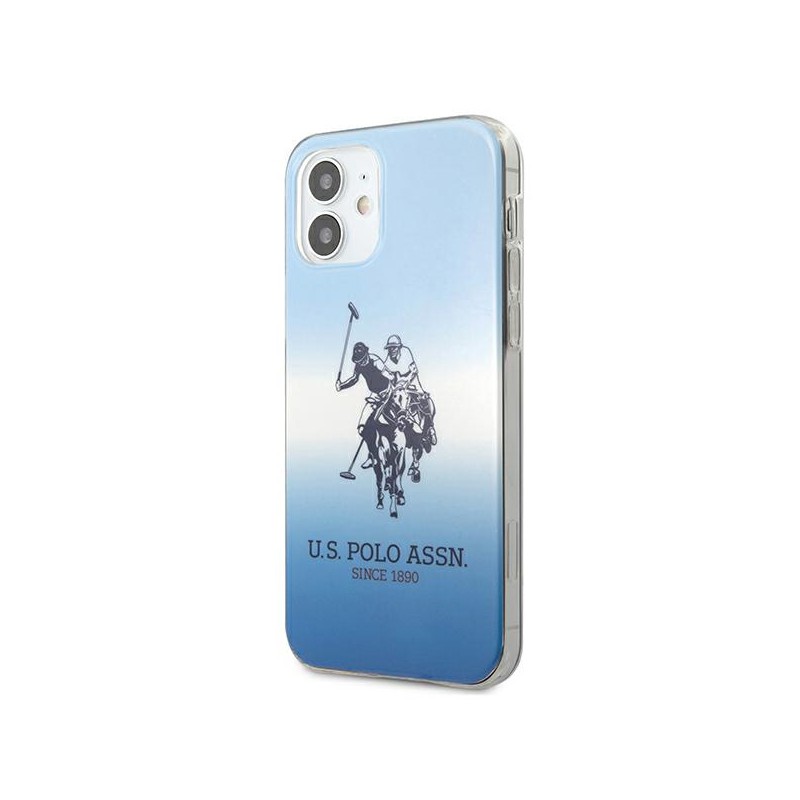 cover u.s. polo iphone 12 mini azzurra