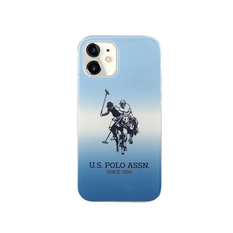 cover u.s. polo iphone 12 mini azzurra
