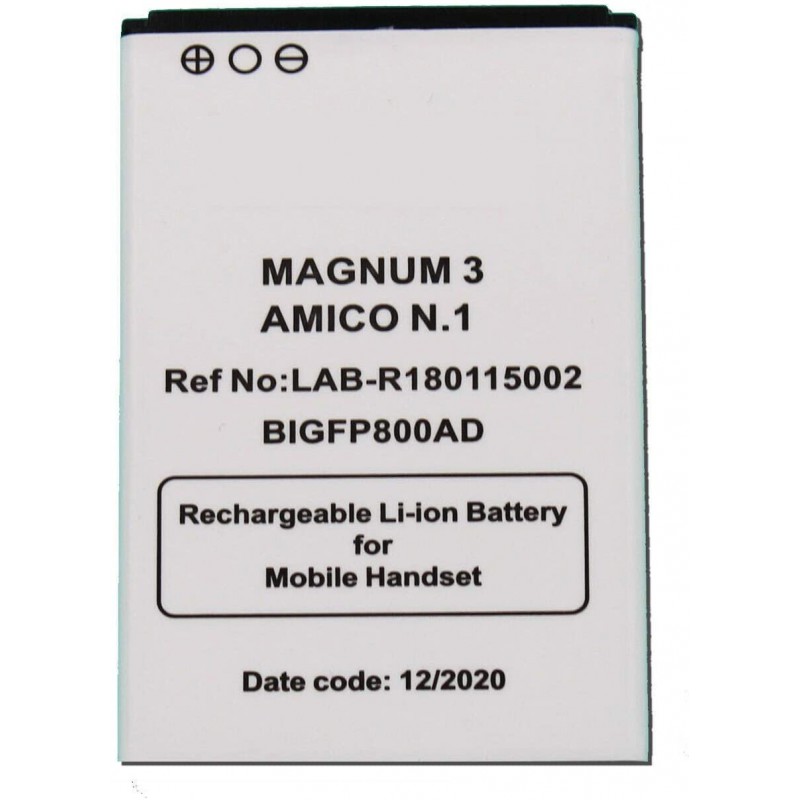 batteria originale brondi amico numero uno - magnum 3