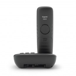 telefono cordless con segreteria tasti grandi nero