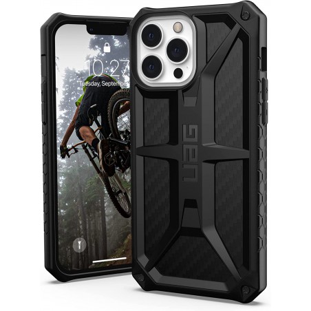 urban armor gear apple iphone 13 pro max  monarch- carbon fiber