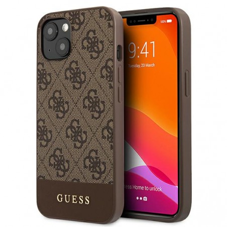cover guess iphone 13 brown
