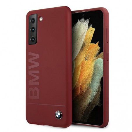 cover bmw galaxy s21 plus rossa