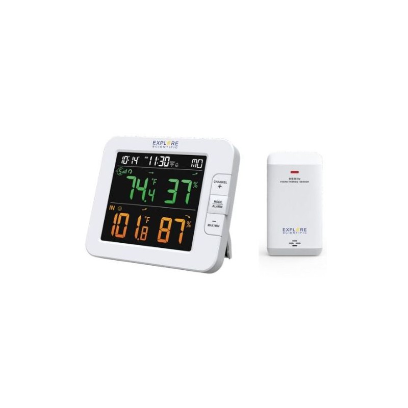 WSH4102 Stazione meteorologica intelligente Multi-channel con sensore wireless Tuya