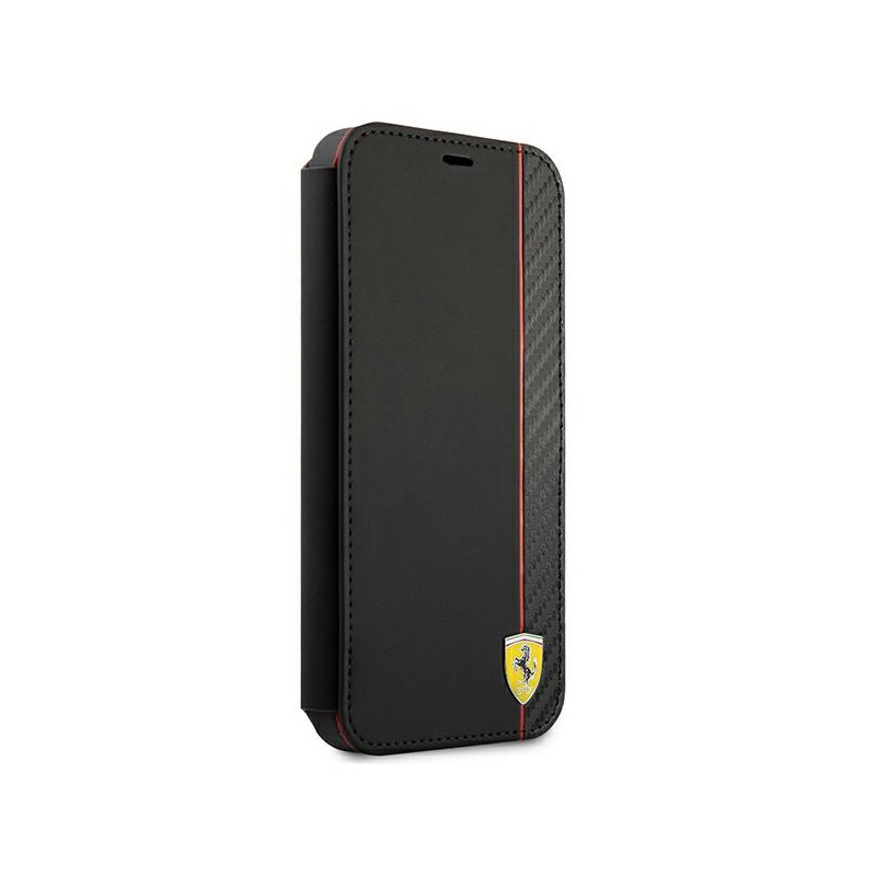custodia a libro ferrari iphone 13 pro nera