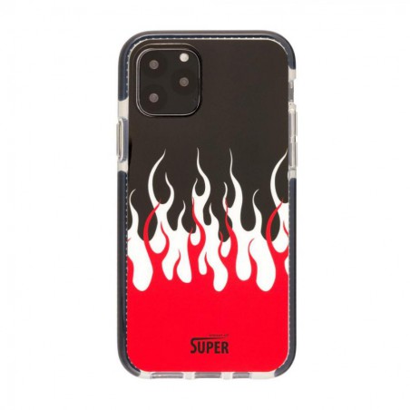 cover fiamma nera iphone 11