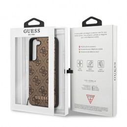 cover guess galaxy s22 plus brown