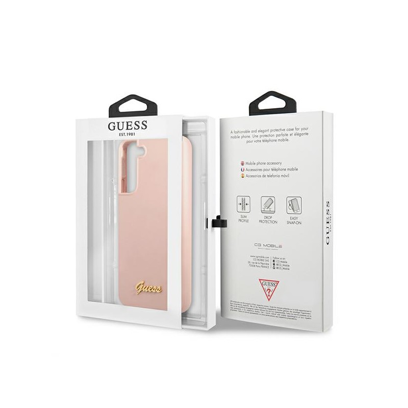 cover guess galaxy s22 plus pink