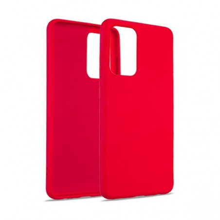 cover in silicone samsung s22 ultra red