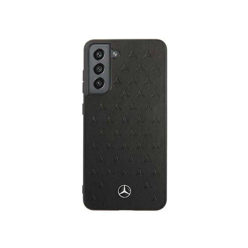 cover mercedes s21 fe vera pelle black