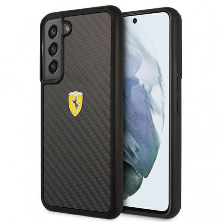 cover ferrari samsung s22 plus  nera