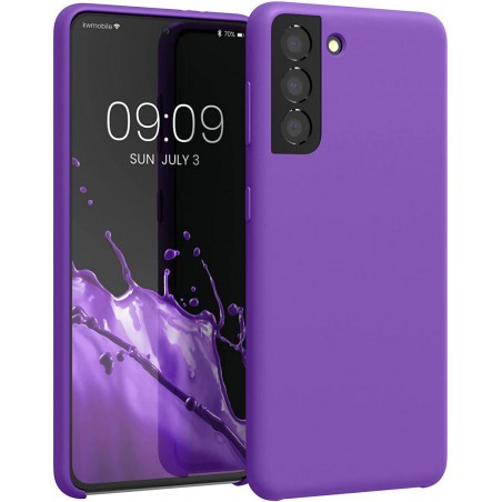 cover in silicone samsung s22 lilla