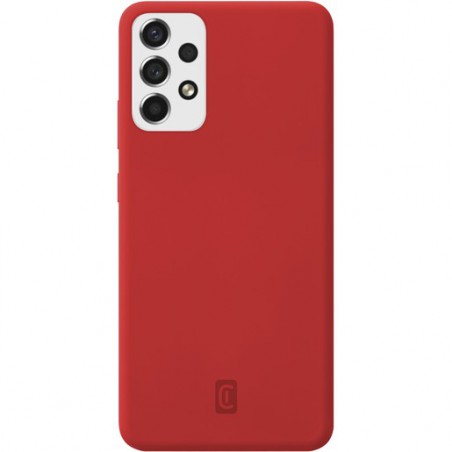 cover soft touch galaxy a53 rossa