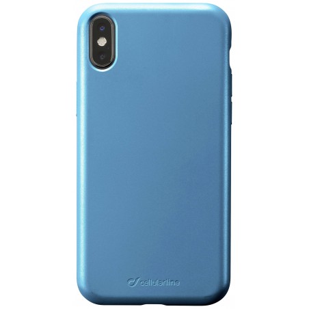 cover soft touch iphone x/xs magenta metal