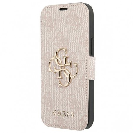 custodia a libro guess iphone 13 pro max pink