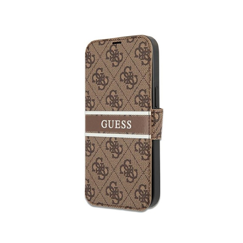 custodia a libro guess iphone 13 pro max brown