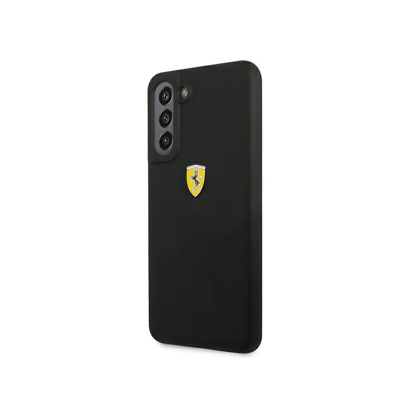 cover ferrari samsung s21 silicone nero