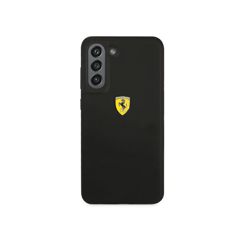 cover ferrari samsung s21 silicone nero