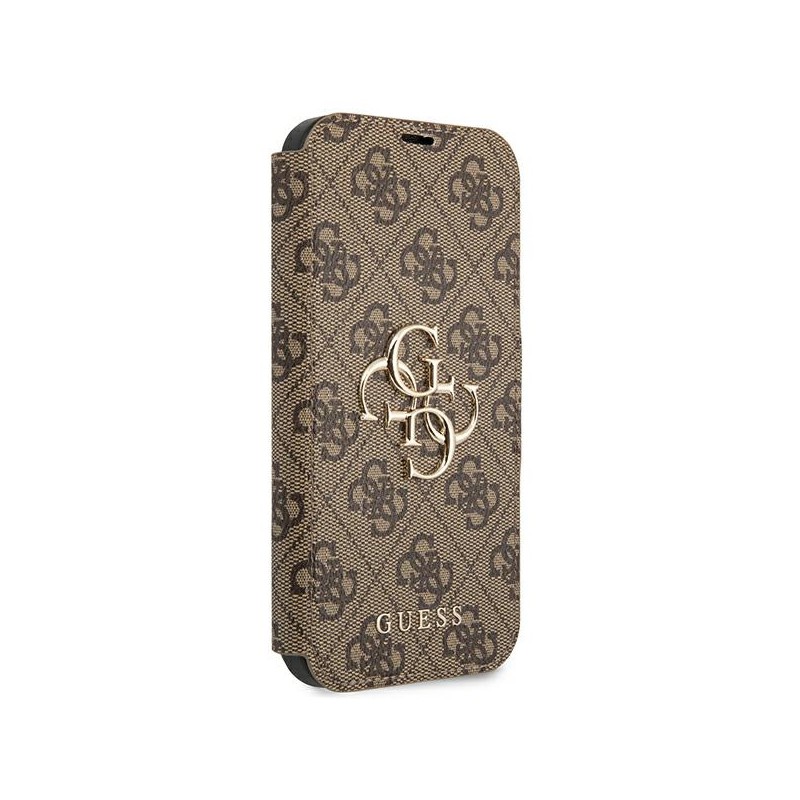 custodia a libro guess iphone 13 pro brown
