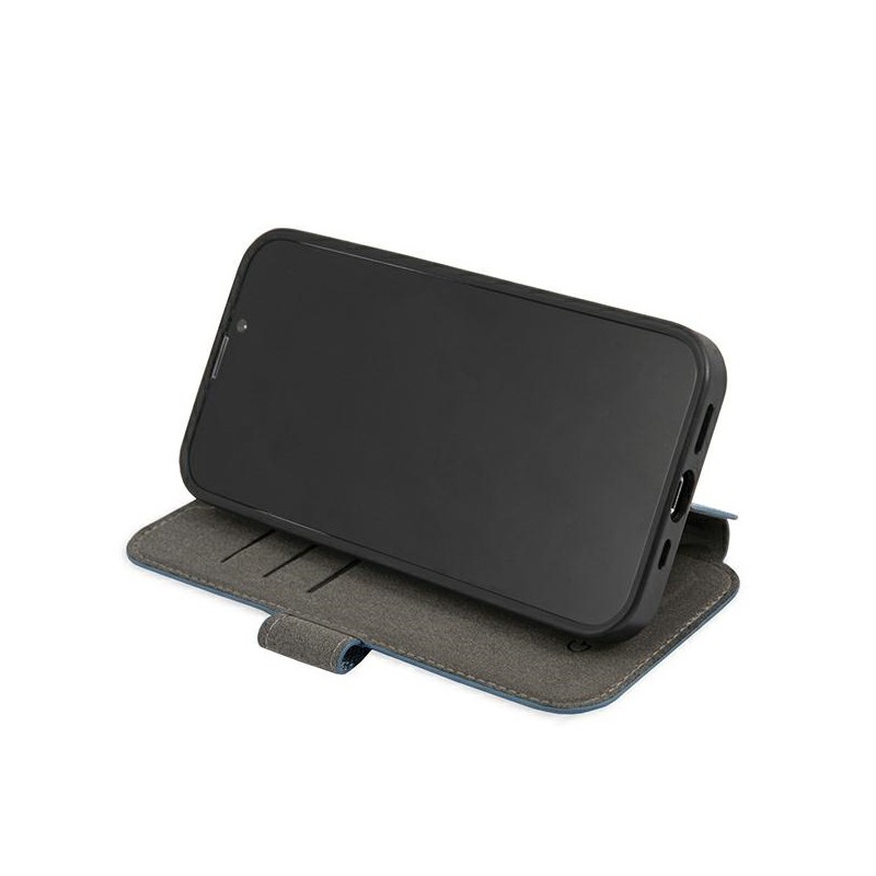 custodia a libro guess iphone 13 pro max blu