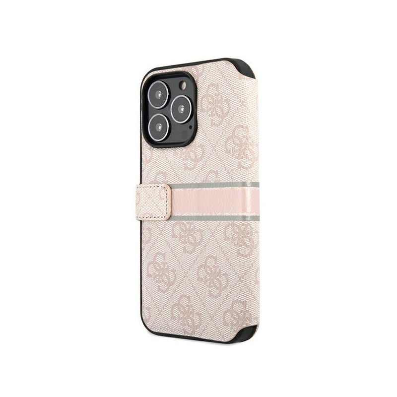 custodia a libro guess iphone 13 pro max pink
