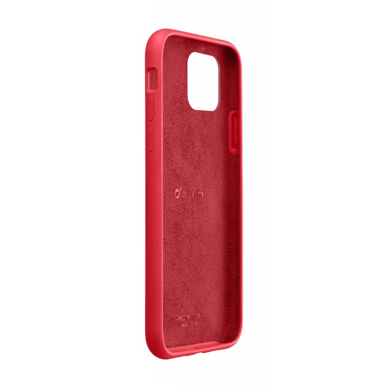 cover soft touch  iphone xs max rosso