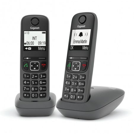 cordless gigaset as490 duo nero