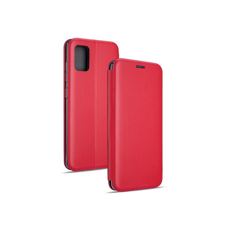 custodia a libro iphone 13 pro max con porta carte di credito chiusura magnetica red