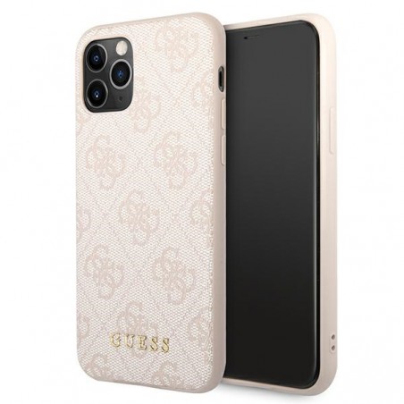 cover guess iphone 11 pro browncon logo gold