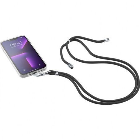laccio portatelefono universale da collo nero