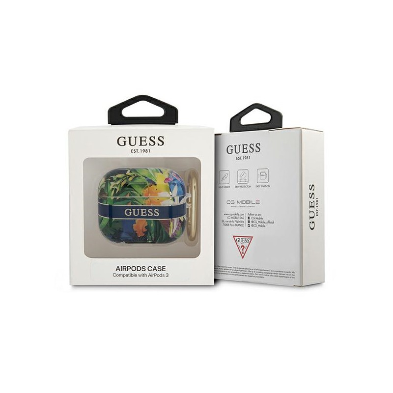 cover guess airpods 3° generazione  flower