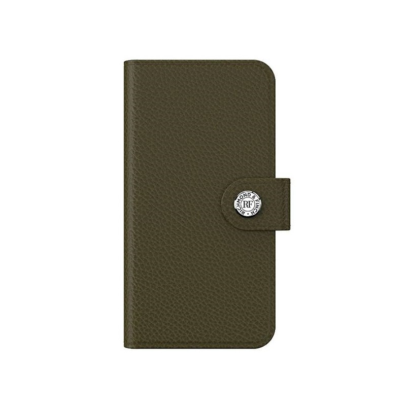 custodia a libro iphone 11 pro richmond & finch verde con cover interna staccabile