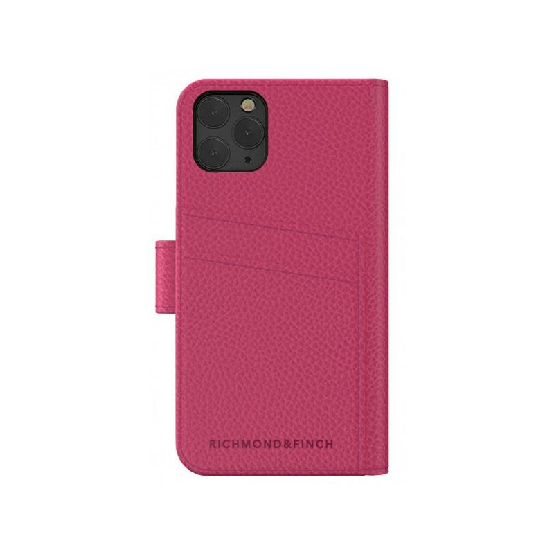 custodia a libro iphone 11 pro richmond & finch rosa con cover interna staccabile