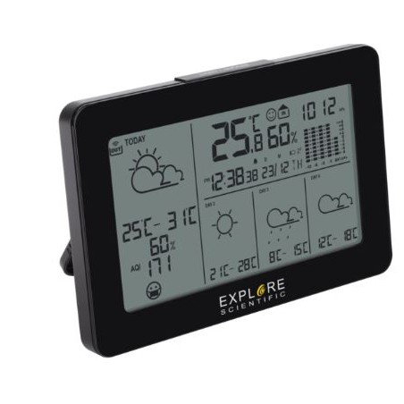 stazione barometrica con previsioni 4 giorni consultabile da app direttamente dallo smartphone