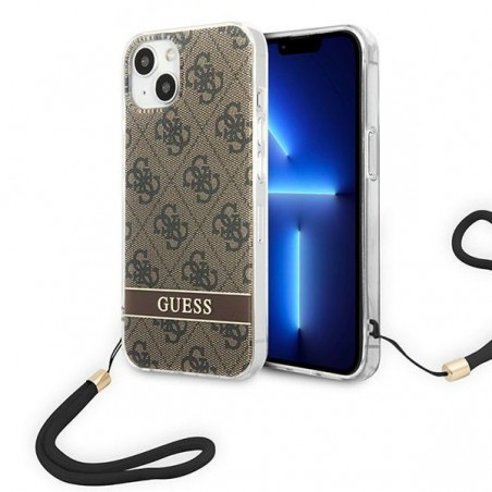 cover guess iphone 14 brown