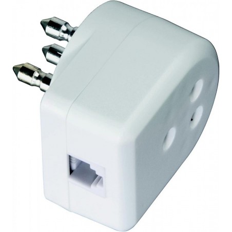 adattatore spina telefonica tripolare- plug