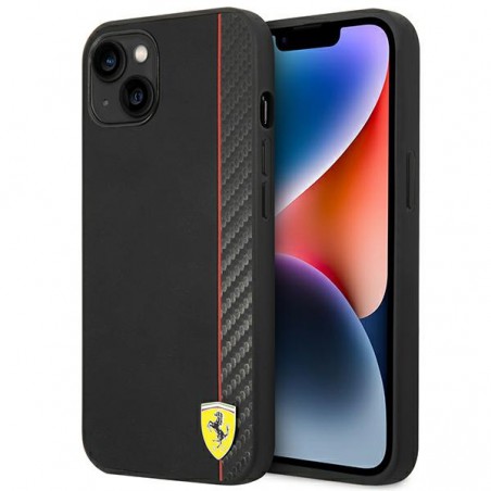 cover ferrari iphone 14 nera