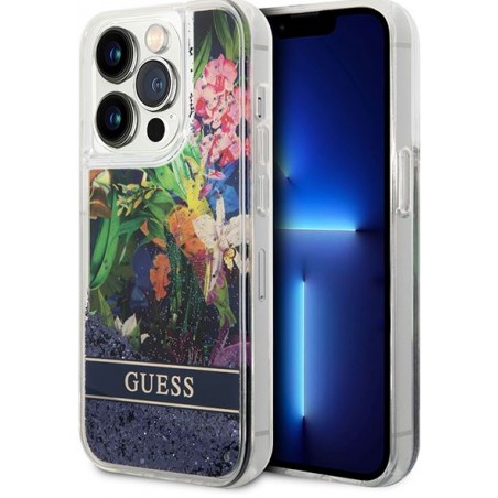 cover guess iphone 14 pro max liquid glitter